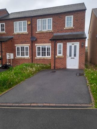 Thumbnail Semi-detached house to rent in Askrigg Close, Consett, County Durham