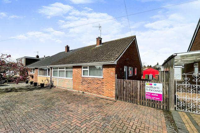 Thumbnail Semi-detached bungalow for sale in Woodland Road, Hellesdon, Norwich