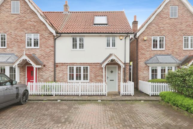 Thumbnail Semi-detached house for sale in St. Marys Walk, Swanland, North Ferriby