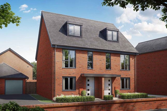 Thumbnail Semi-detached house for sale in "The Braxton - Plot 104" at Dowsell Way, North, Yate