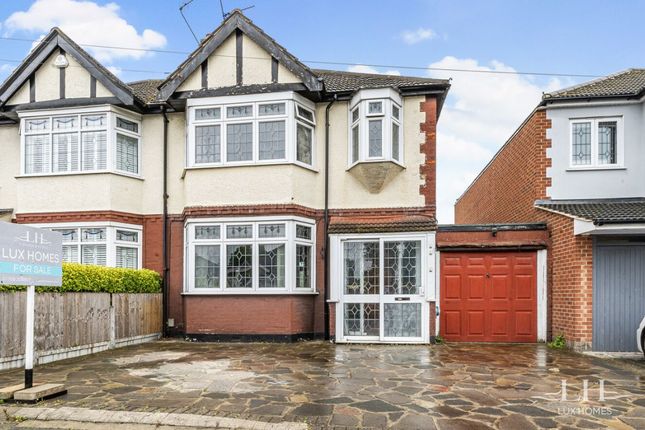 Thumbnail Semi-detached house for sale in Glanville Drive, Hornchurch