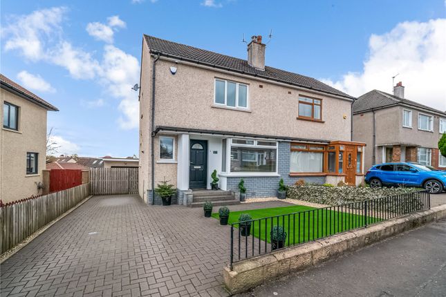 Thumbnail Semi-detached house for sale in Belvidere Crescent, Bishopbriggs, Glasgow