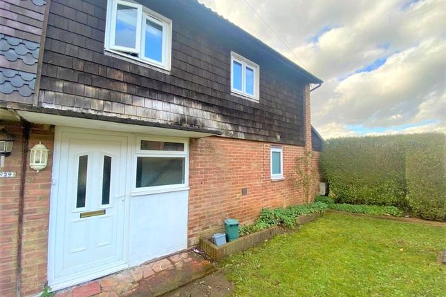 Thumbnail End terrace house to rent in Cabell Road, Guildford, Surrey