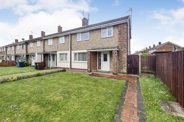 Thumbnail End terrace house for sale in Pevensey Walk, Corby