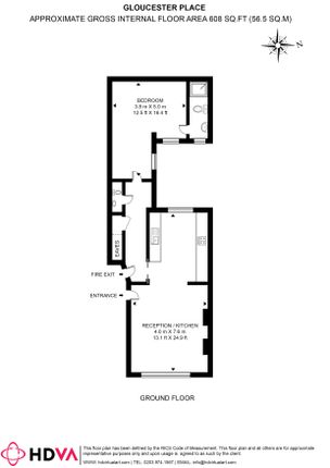 Flat to rent in Gloucester Place, London