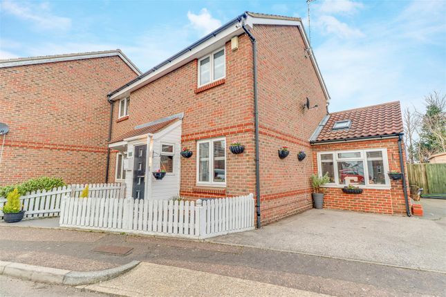 Thumbnail End terrace house for sale in Milbanke Close, Shoeburyness, Southend-On-Sea