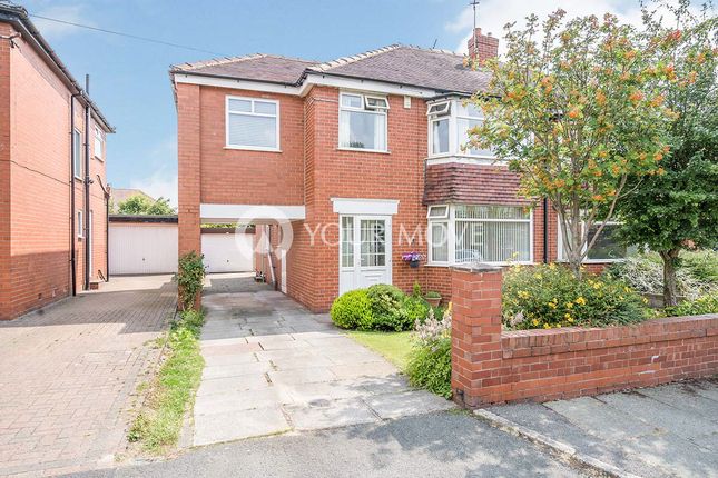 Thumbnail Semi-detached house for sale in Normanby Road, Worsley, Manchester, Greater Manchester