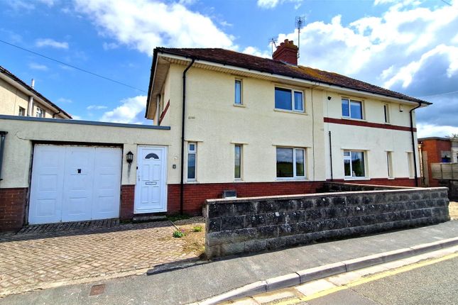 Semi-detached house for sale in Links Road, Uphill, Weston-Super-Mare