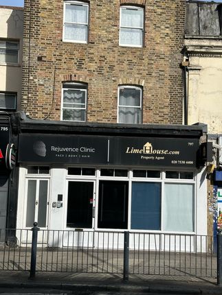Retail premises to let in Commercial Road, London