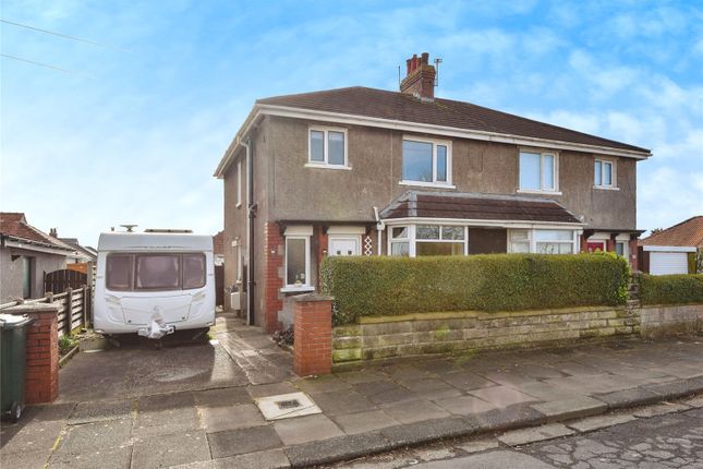 Thumbnail Semi-detached house for sale in Windsor Road, Morecambe, Lancashire