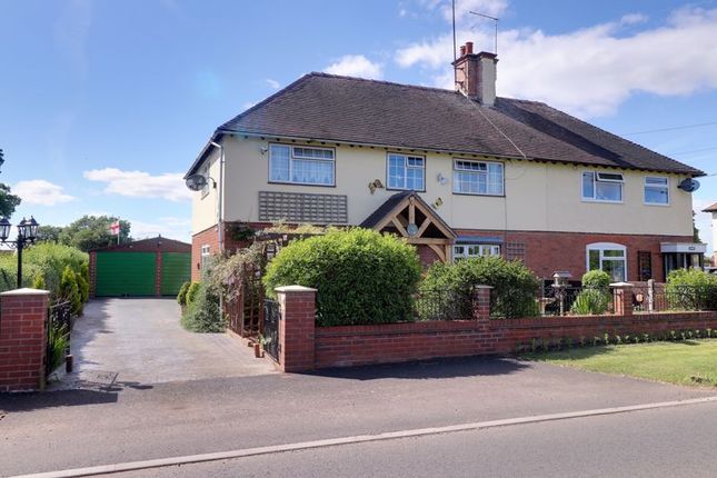 Semi-detached house for sale in Mill Green, Hinstock, Market Drayton TF9