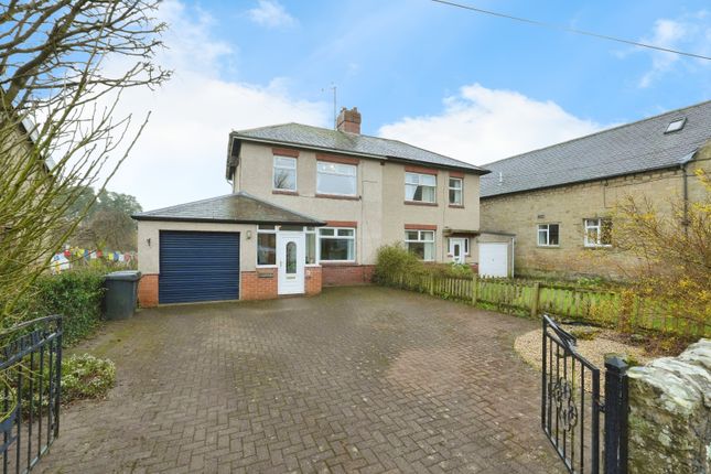 Semi-detached house for sale in Otterburn, Newcastle Upon Tyne