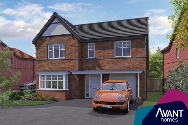 Thumbnail Detached house for sale in "The Overbury" at Musters Road, Ruddington, Nottingham