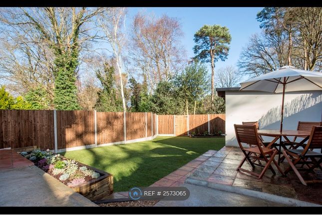 Quiet Garden Overlooking Private Golf Course