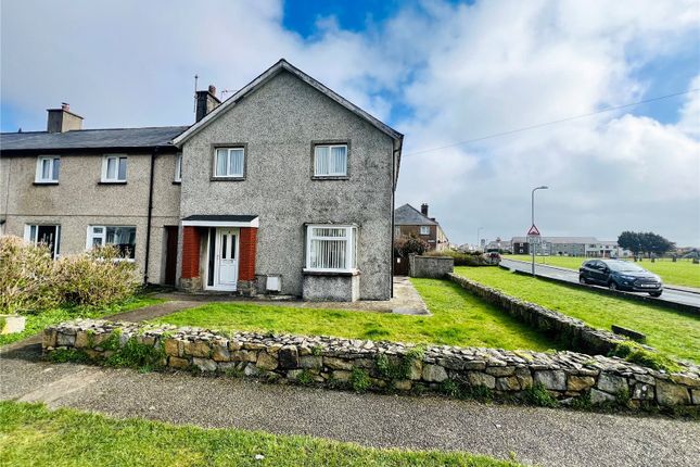 Thumbnail End terrace house for sale in Ffordd Y Cob, Pwllheli, Gwynedd