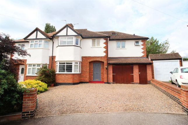 Thumbnail Semi-detached house for sale in Tudor Drive, Oadby