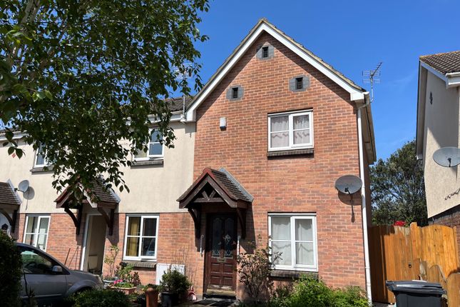 Thumbnail End terrace house for sale in Charlock Close, Weston-Super-Mare