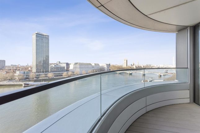 Thumbnail Flat to rent in The Corniche, Tower Two, 23 Albert Embankment, Vauxhall, London