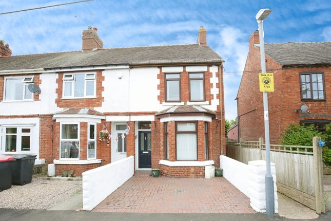 Thumbnail End terrace house for sale in Tamworth Road, Wood End, Atherstone