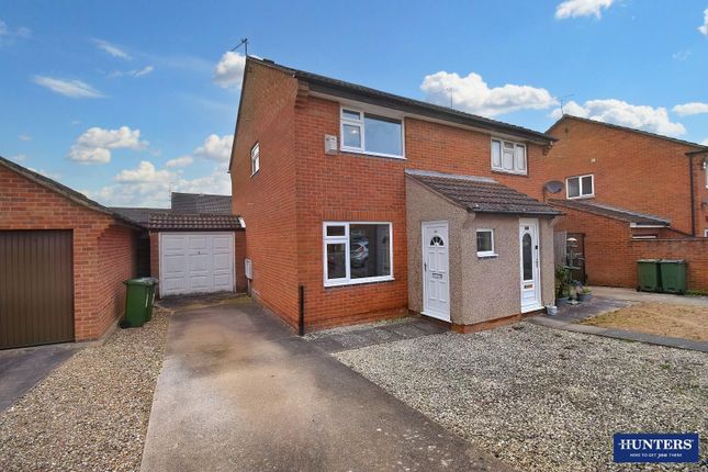 Thumbnail Semi-detached house for sale in Featherby Drive, Glen Parva, Leicester