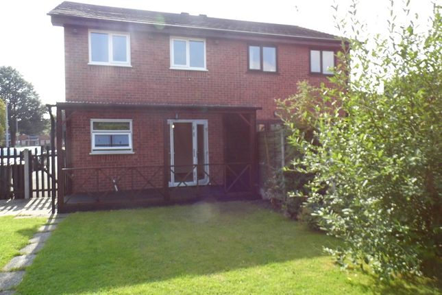 Semi-detached house to rent in Coleridge Way, Crewe, Cheshire