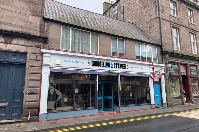 Retail premises to let in St. David Street, Brechin