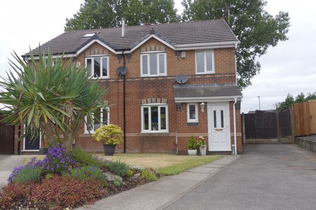 Semi-detached house for sale in Flaxman Rise, Oldham