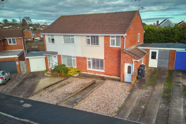 Thumbnail Semi-detached house for sale in Bovet Close, Taunton