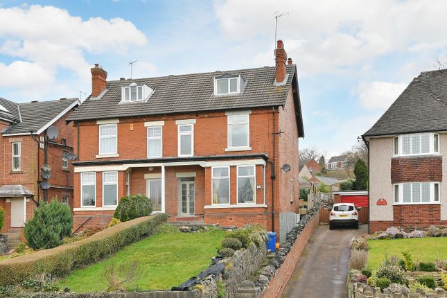 Semi-detached house for sale in Ashgate Road, Chesterfield, Derbyshire