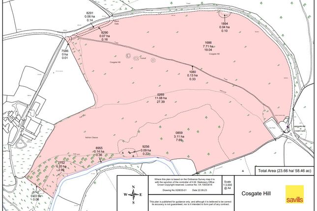 Land for sale in Land At Cosgate Hill, Oare, Lynton, Devon