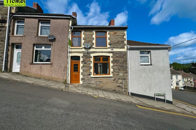 Thumbnail Terraced house for sale in Hill Street, Bargoed