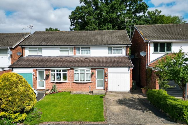 Thumbnail Semi-detached house for sale in Edward Close, Oadby, Leicester