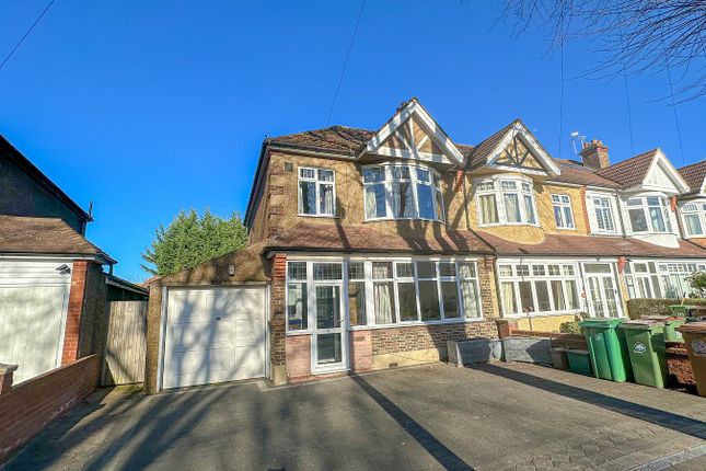 End terrace house for sale in Talbot Road, Carshalton, Surrey.
