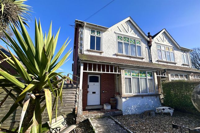 Semi-detached house for sale in Cecil Road, Swanage