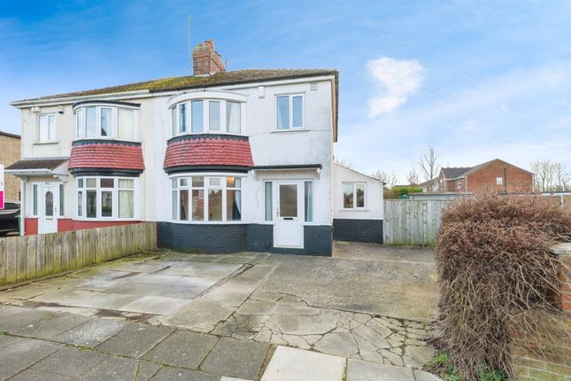 Semi-detached house for sale in Denholme Avenue, Stockton-On-Tees TS18