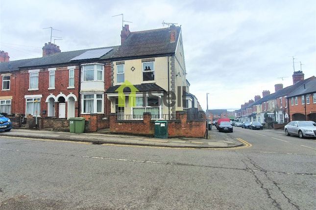 Thumbnail End terrace house for sale in Elsden Road, Wellingborough