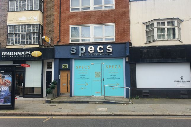 Retail premises to let in Earls Court Road, London