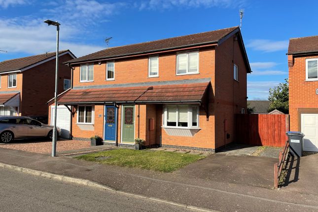 Thumbnail Semi-detached house to rent in Geveze Way, Broughton Astley, Leicester