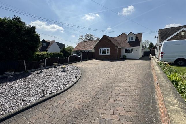 Thumbnail Detached bungalow for sale in Jubilee Avenue, Broomfield, Chelmsford