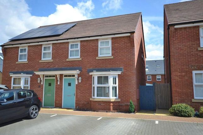 Semi-detached house to rent in Panama Lane, Brooklands, Milton Keynes, Buckinghamshire