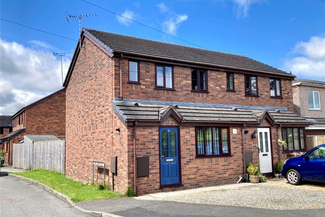 Thumbnail Semi-detached house for sale in New Brighton Road, Sychdyn, Mold, Flintshire
