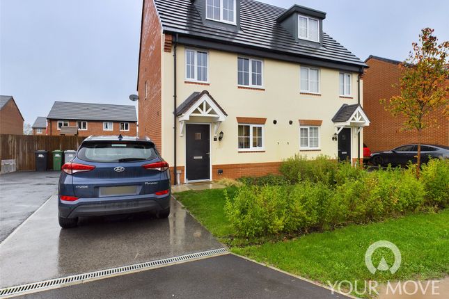 Thumbnail Semi-detached house for sale in George Crawford Road, Crewe, Cheshire
