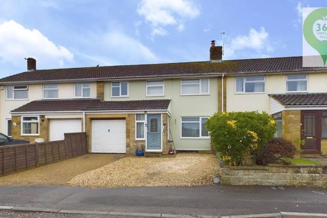 Terraced house for sale in Marwin Close, Martock