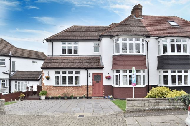 Semi-detached house for sale in Hawthorn Drive, Coney Hall, West Wickham, Kent