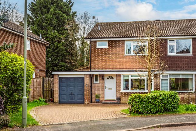 Semi-detached house for sale in The Hawthorns, Hurst Green, Oxted