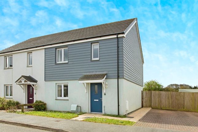 Thumbnail Semi-detached house for sale in Prasow Pyski, Playing Place, Truro, Cornwall