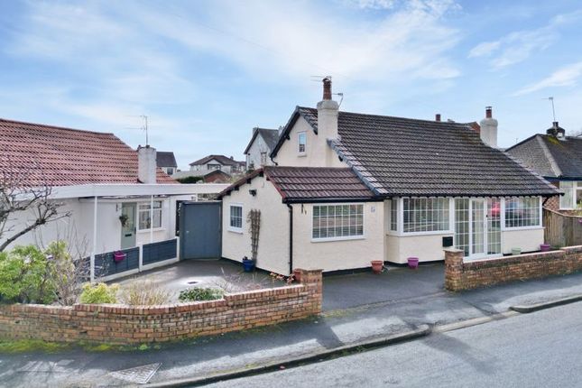 Thumbnail Detached bungalow for sale in Florence Avenue, Heswall, Wirral