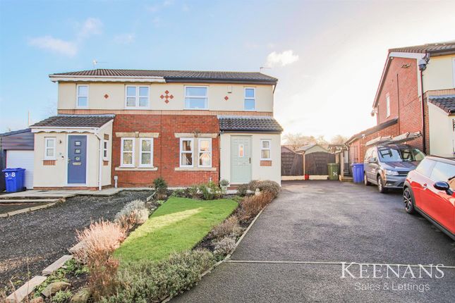 Semi-detached house for sale in Henfield Close, Clayton Le Moors, Accrington