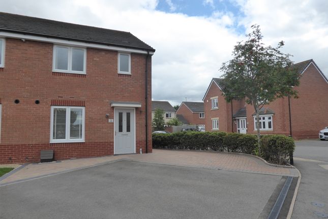 Thumbnail End terrace house for sale in Brook Meadow, Wychbold, Droitwich