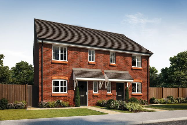 Thumbnail Semi-detached house for sale in "The Turner" at Gault Way, Leighton Buzzard